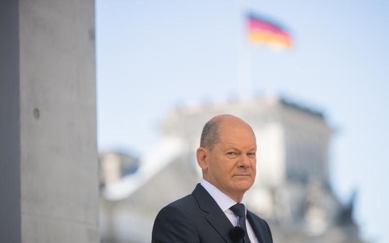 Olaf Scholz: A globális vezetők összefogása új erőt adhat a szabadság ügyének.