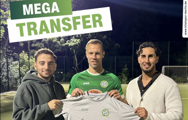 Mega Transfer: Vadócz Krisztián a Berlinben élő törökök által létrehozott hetedosztályú csapat tagja lett.